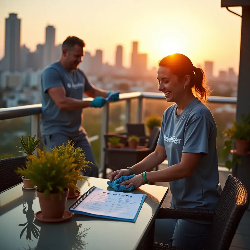 A before-and-after comparison of a cluttered bedroom turned tidy and fresh.